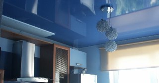Натяжной потолок на кухню Новокуйбышевск, цена от 6304 руб.